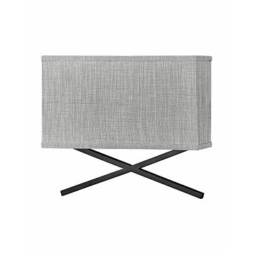 Hinkley Axis Heathered Gray Wall Sconce In Black