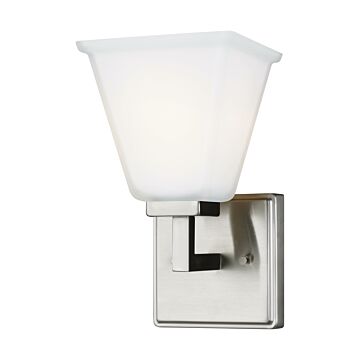 Sea Gull Ellis Harper LED Bathroom Wall Sconce in Brushed Nickel