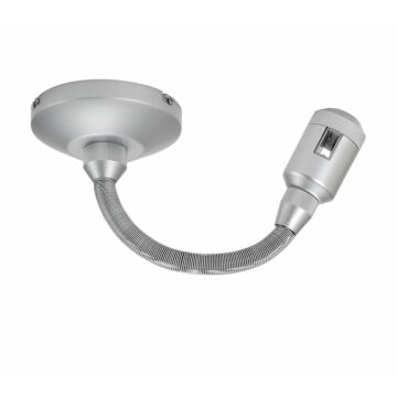 Flexrail Surface Mount Flexible Power Feed in Platinum by W.A.C. Lighting