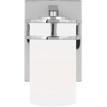 Generation Lighting Robie Bathroom Vanity Light in Chrome