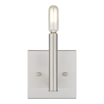 Vector One Light Wall   Bath Sconce in Brushed Nickel by Visual Comfort Studio
