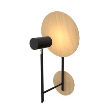 Dot 1-Light Wall Lamp in Maple