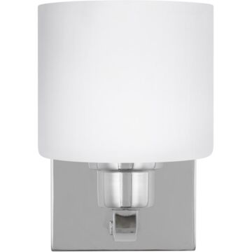 Generation Lighting Canfield Bathroom Vanity Light in Chrome