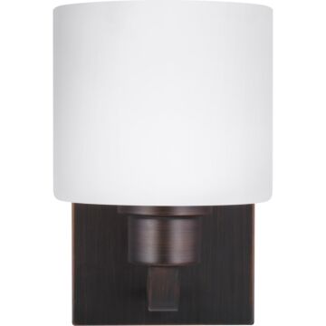 Generation Lighting Canfield 8" Wall Sconce in Bronze