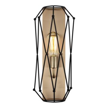 Zarra One Light Wall   Bath Sconce in Satin Brass by Visual Comfort Studio