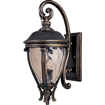 Camden VX Three Light Outdoor Wall Lantern in Golden Bronze by Maxim