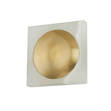 Hamel LED Wall Sconce in Vintage Brass by Corbett Lighting