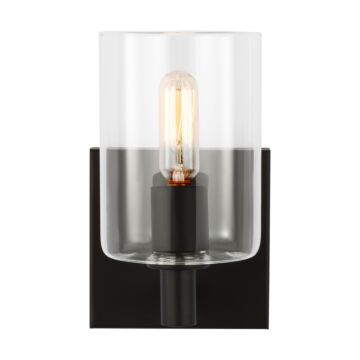 Fullton LED Bath Wall Sconce in Midnight Black by Visual Comfort Studio