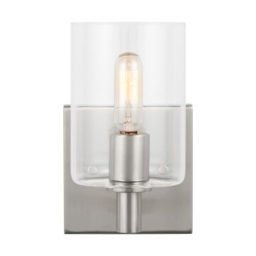 Fullton LED Bath Wall Sconce in Brushed Nickel by Visual Comfort Studio