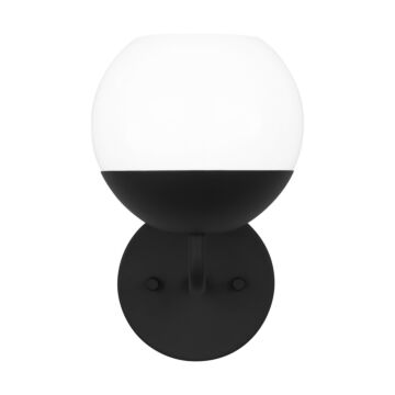 Alvin LED Bath Wall Sconce in Midnight Black by Visual Comfort Studio