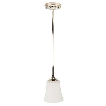 Craftmade Helena 6 Inch Mini Pendant in Polished Nickel