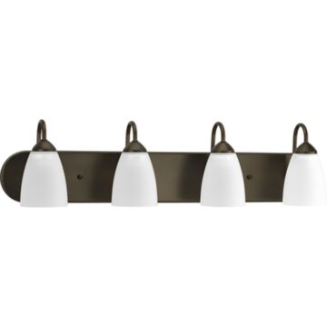 Gather 4-Light Bathroom Vanity Light in Antique Bronze