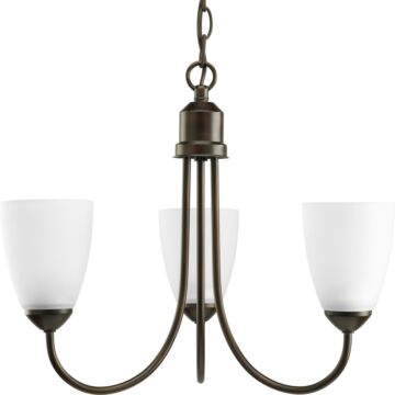 Gather 3-Light Chandelier in Antique Bronze