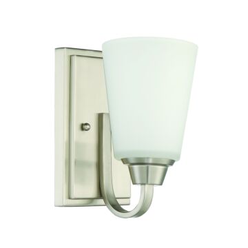 Grace One Light Wall Sconce in Brushed Polished Nickel by Craftmade
