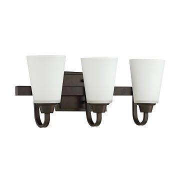 Grace Three Light Vanity in Espresso by Craftmade