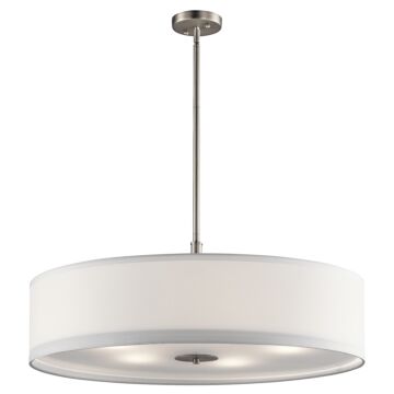 No Family Five Light Pendant in Brushed Nickel by Kichler