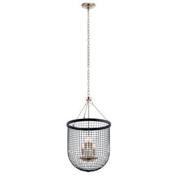 Byatt 6-Light Pendant in Black