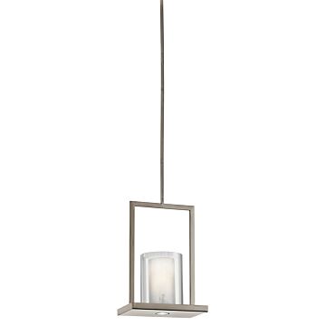 Triad One Light Pendant in Classic Pewter by Kichler
