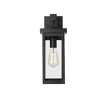Barkeley One Light Outdoor Wall Sconce in Powder Coated Black by Millennium