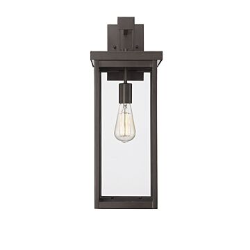 Barkeley One Light Outdoor Wall Sconce in Powder Coated Bronze by Millennium