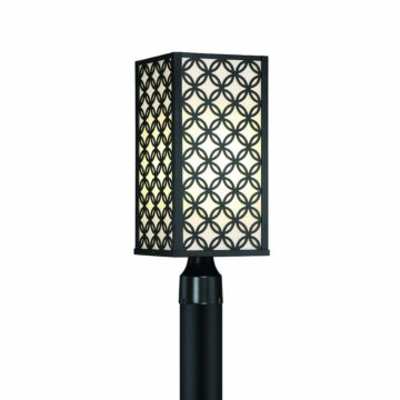 Eurofase Clover 1-Light Outdoor Light in Black
