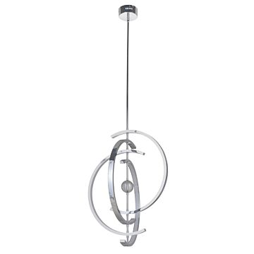 Anillo LED Pendant in Chrome by Craftmade