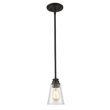 Z-Lite Annora 1-Light Mini Pendant Light In Olde Bronze