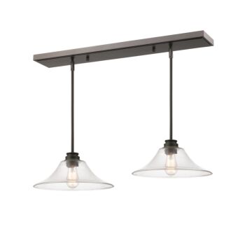 Z-Lite Annora 1-Light Linear Pendant Light In Olde Bronze