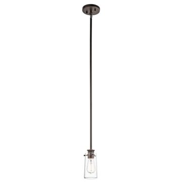 Braelyn One Light Mini Pendant in Olde Bronze by Kichler