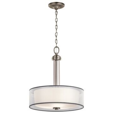 Tallie Three Light Pendant in Antique Pewter by Kichler