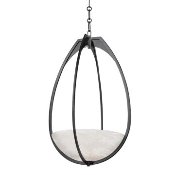 Lloyd LED Pendant in Black Nickel by Hudson Valley