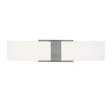 Vandeventer 1-Light LED Bathroom Vanity Light in Brushed Nickel