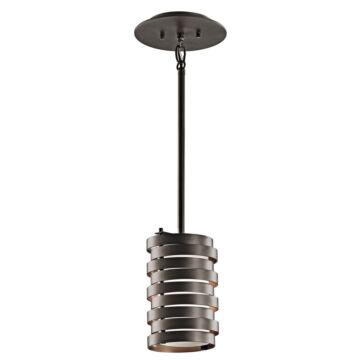 Roswell One Light Mini Pendant in Olde Bronze by Kichler