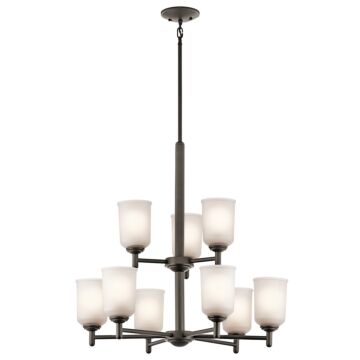 Shailene Nine Light Chandelier in Olde Bronze by Kichler