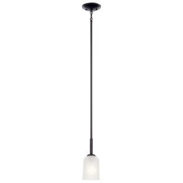 Shailene One Light Mini Pendant in Black by Kichler