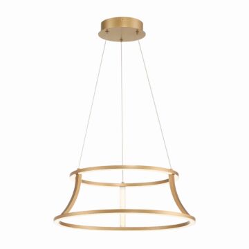 Cadoux 1-Light LED Chandelier in Gold