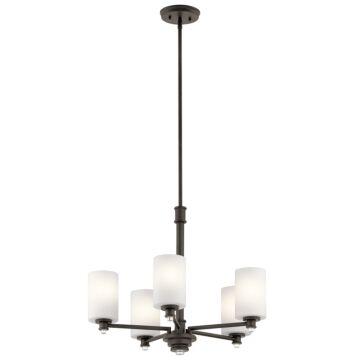 Joelson Five Light Chandelier in Olde Bronze by Kichler