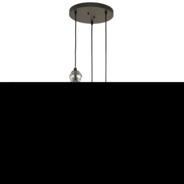 Riviera Three Light Pendant in Olde Bronze by Kichler
