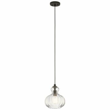 Riviera One Light Mini Pendant in Olde Bronze by Kichler