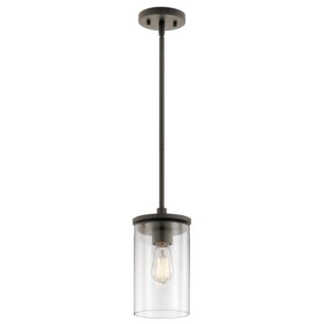 Crosby One Light Mini Pendant in Olde Bronze by Kichler