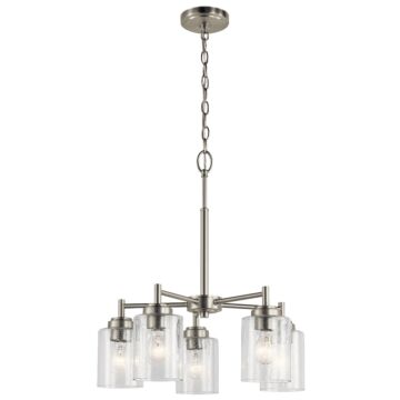 Winslow Five Light Chandelier in Brushed Nickel by Kichler