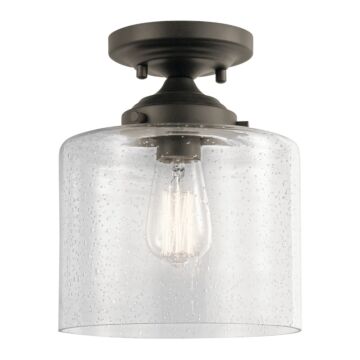 Winslow One Light Semi Flush Mount in Olde Bronze by Kichler