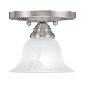 Edgemont 1-Light Ceiling Mount in Brushed Nickel