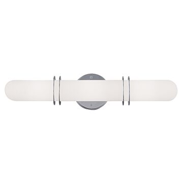 Pelham 3-Light Bathroom Vanity Light in Polished Chrome