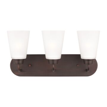 Kerrville 3-Light Bathroom Vanity Light in Bronze