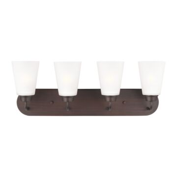 Kerrville 4-Light Wall/ Bathroom Vanity Light in Bronze