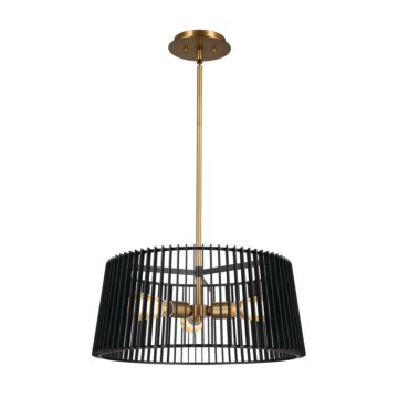 Linara Three Light Pendant in Black by Kichler