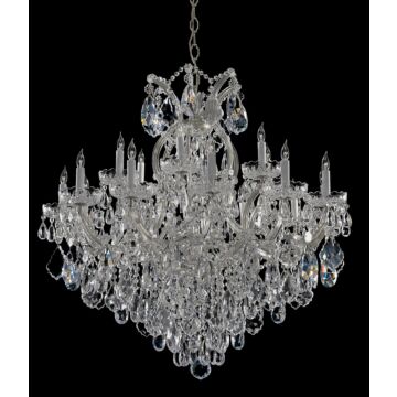 Maria Theresa 19 Light Chandelier in Polished Chrome by Crystorama