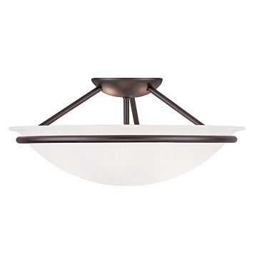 Newburgh 3-Light Ceiling Mount in Bronze