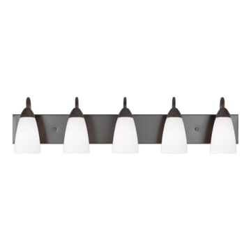 Generation Lighting Seville 5-Light Bathroom Vanity Light in Bronze